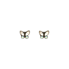 Antique Butterfly Stud Earrings