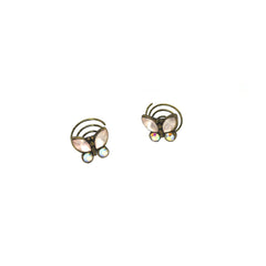 Antique Butterfly Stud Earrings