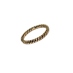 Antique Rope Toned Ring