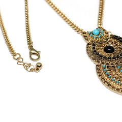 Antique Style Golden Necklace