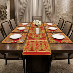 Atkison 9 Pcs Table Runner Set