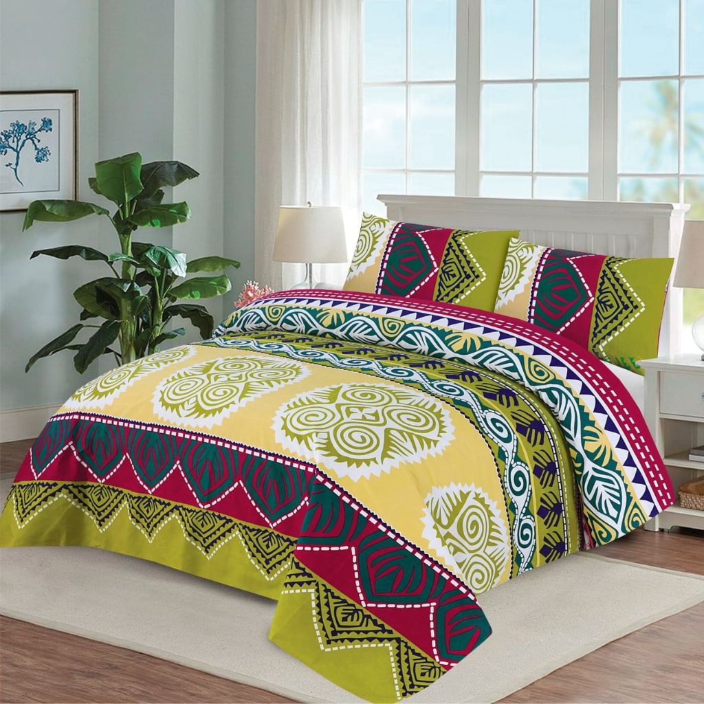 Aurora 3 Pcs Bedding Set Green