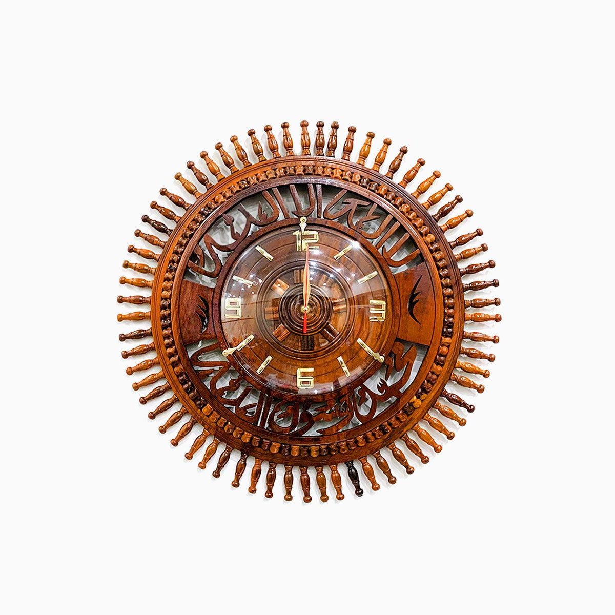 Avellino Wooden Wall Clock With Kalma