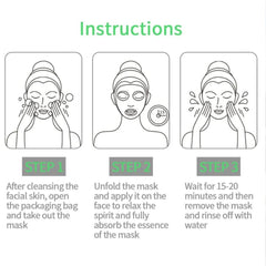 Bio Aqua Green Tea Refreshing Facial Sheet Mask