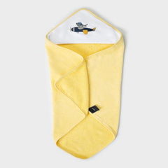 Emilia Baby Hooded Towel Yellow