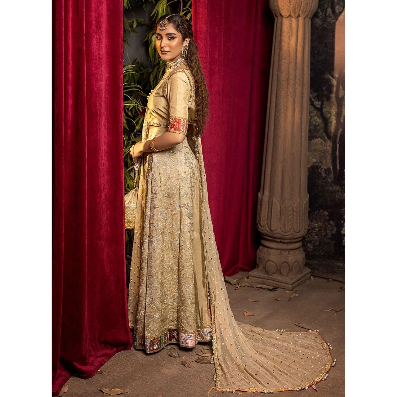 Bahar Bano Embroidered Luxury Formals