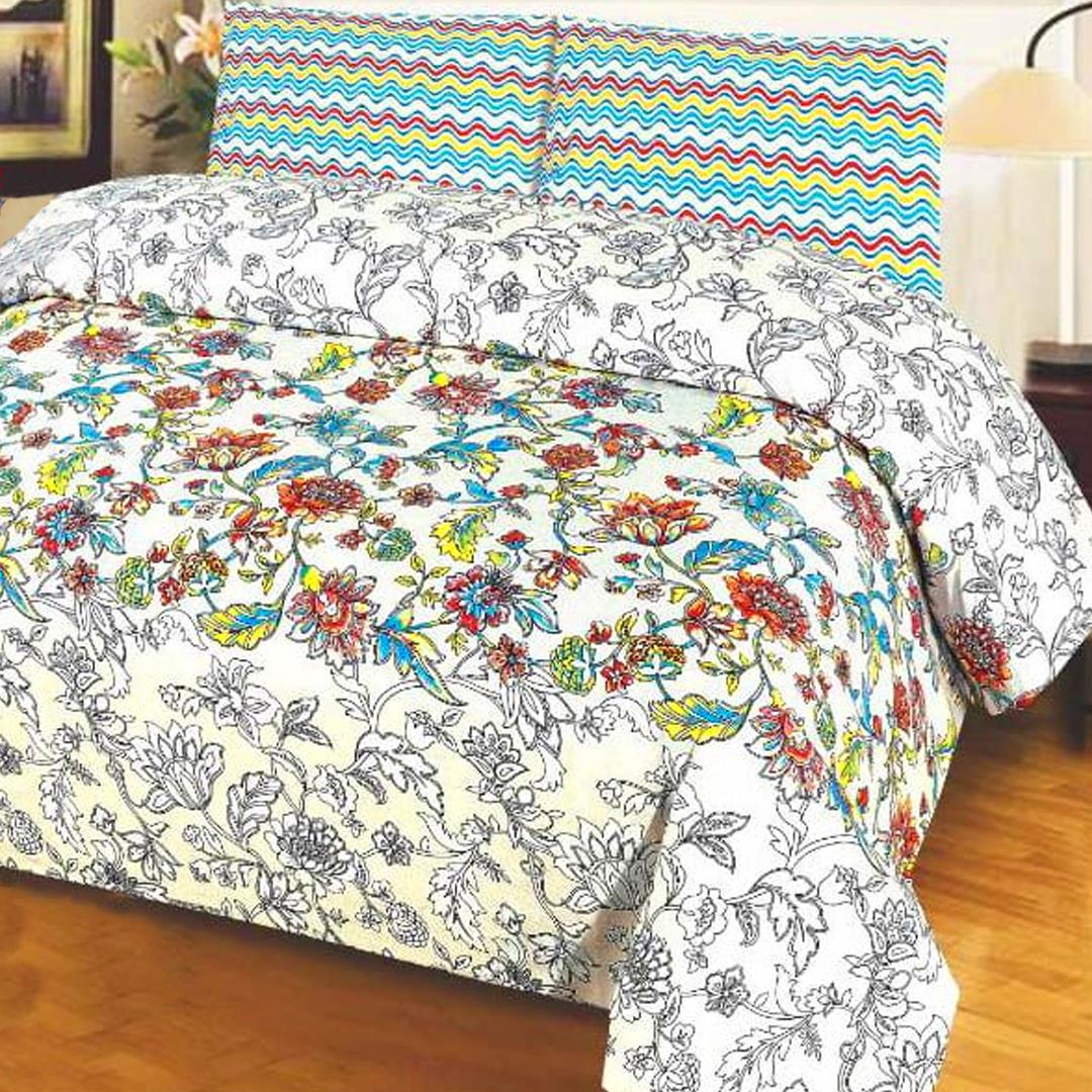 Bambi Floral 3 Pcs Salonika Bedding Set