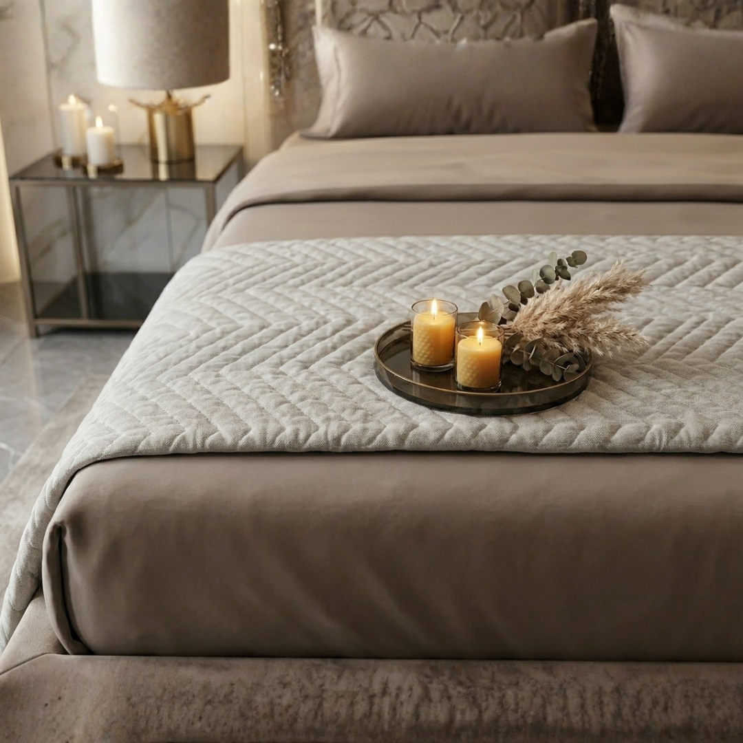 Bibulous Bed Runner Grey