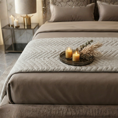 Bibulous Bed Runner Grey