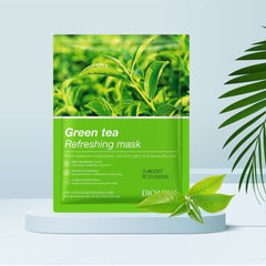 Bio Aqua Green Tea Refreshing Facial Sheet Mask