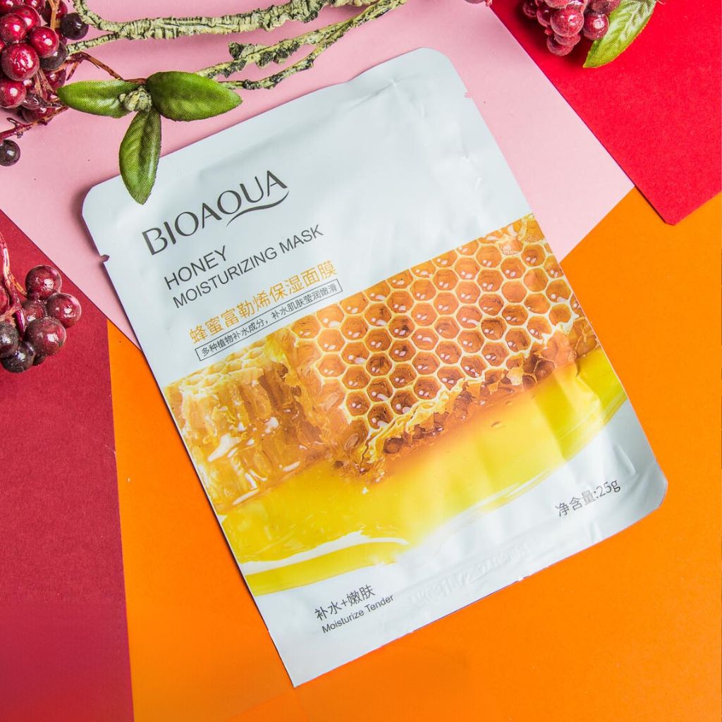 Bio Aqua Honey Moisturizing Facial Sheet Mask