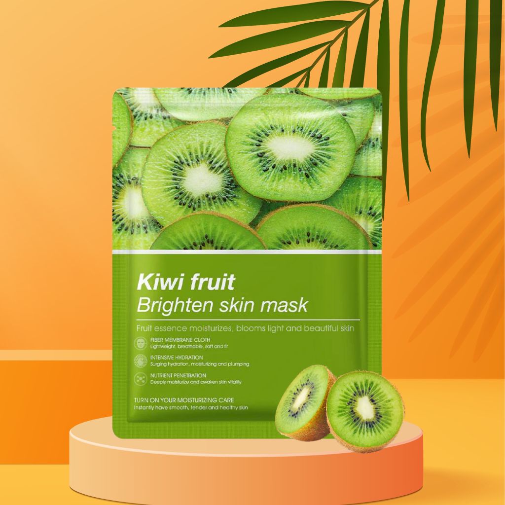 Bio Aqua Kiwi Fruit Brighten Skin Facial Sheet Mask