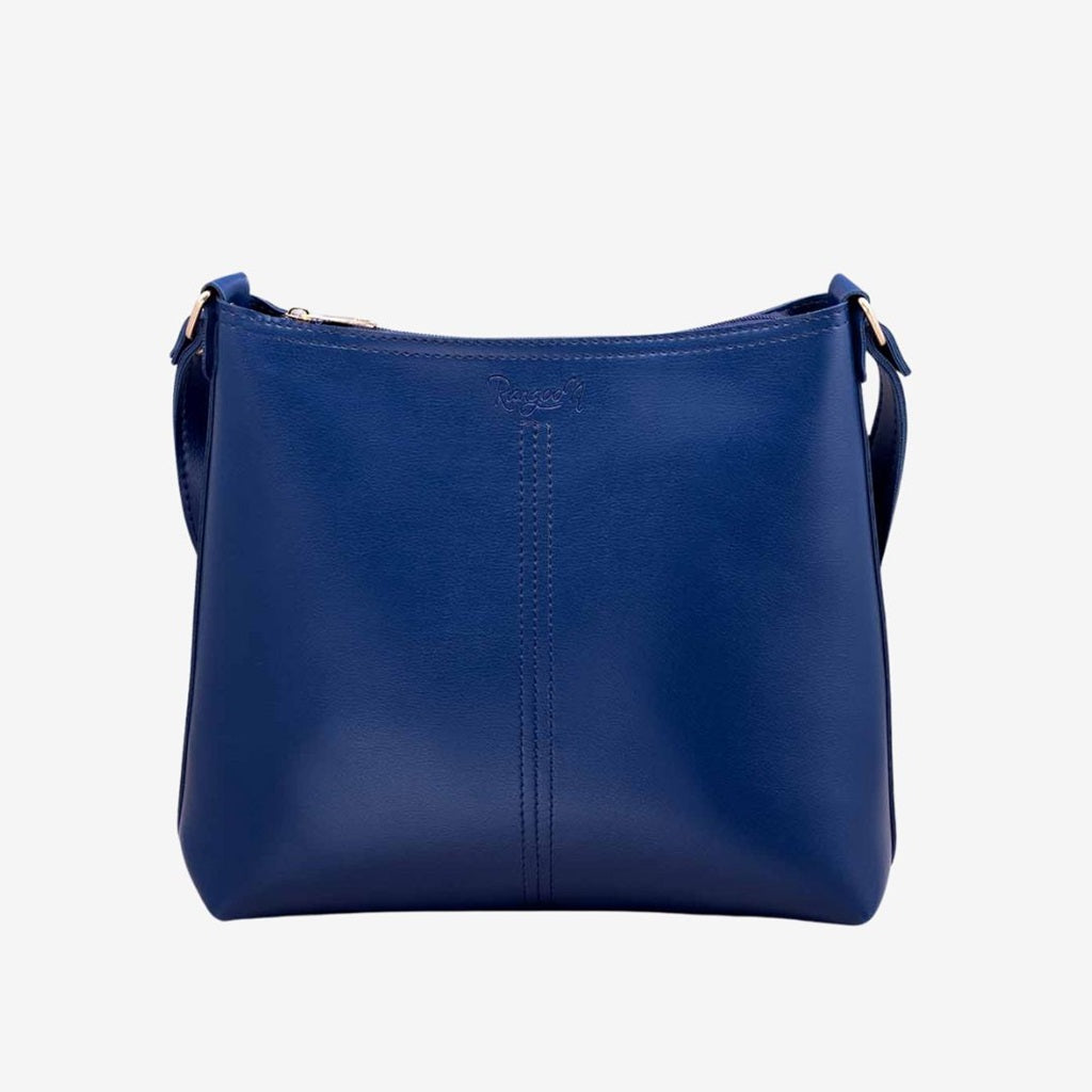 Blue Hobo Tote Bag