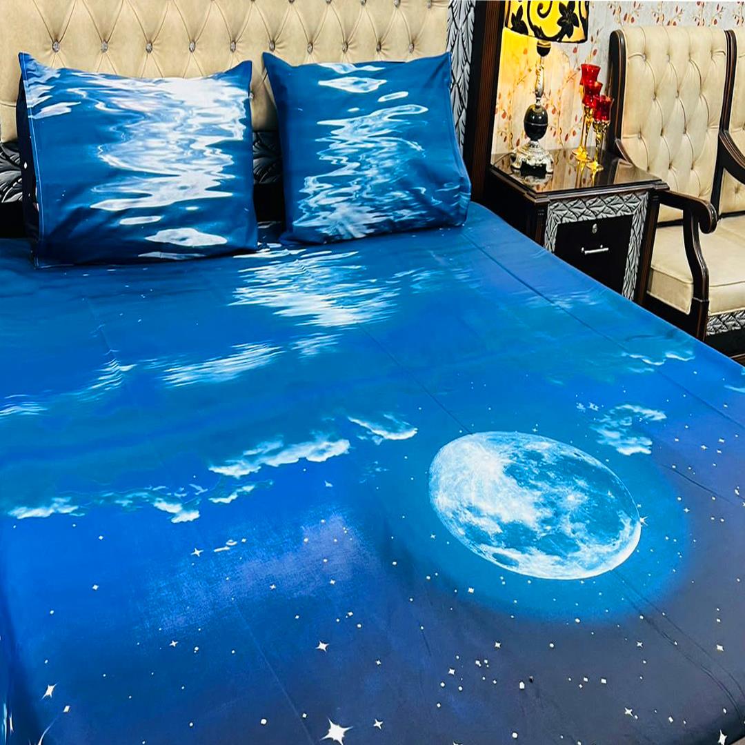 Blue Moon 3 Pcs Bedding Set