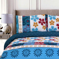 Blue Stone 3 Pcs Bedding Set