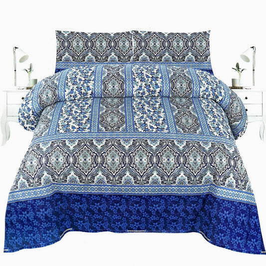 Brenna 3 Pcs Bedding Set Blue 1200