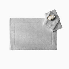 Brooklyn Bath Mat Silver Grey