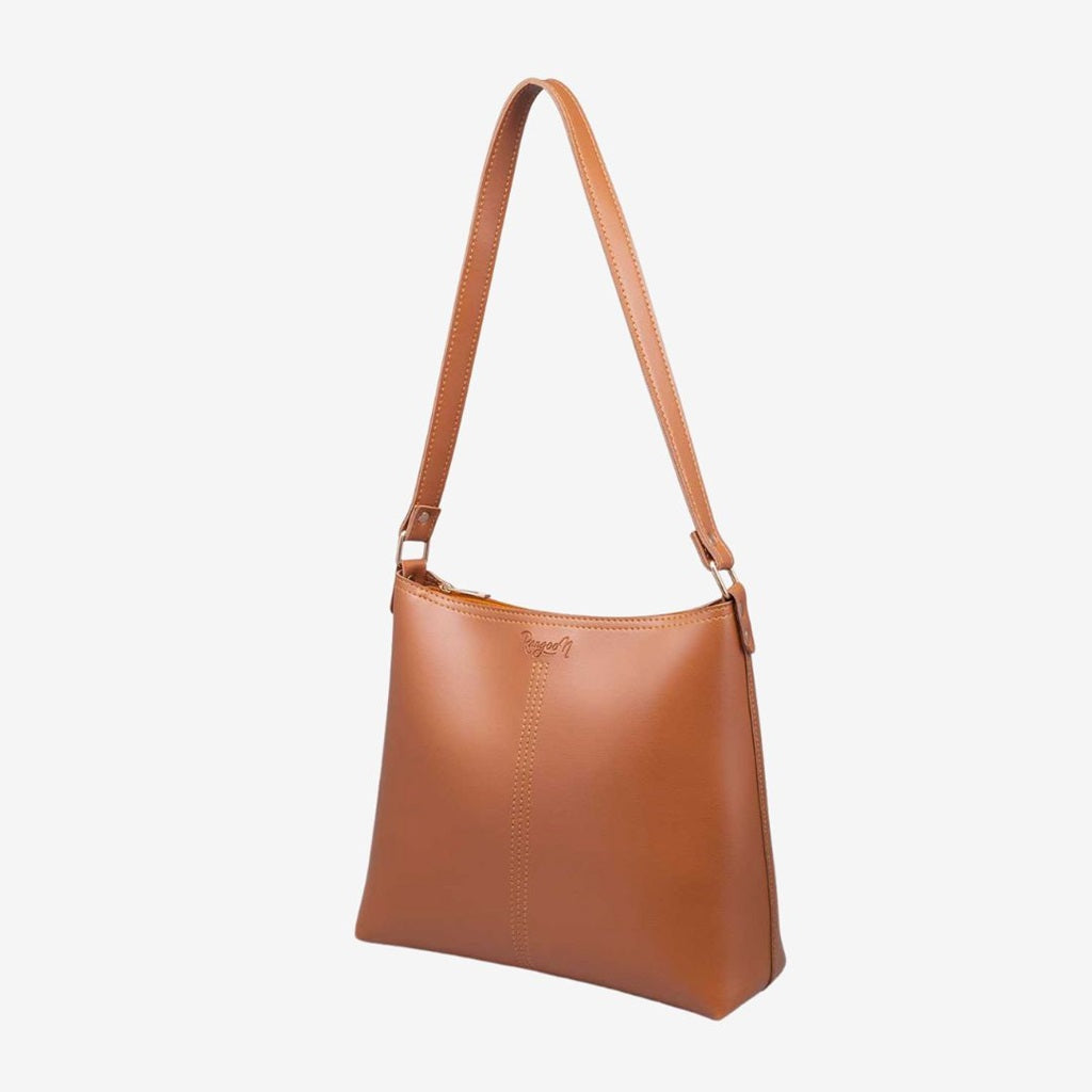 Brown Hobo Tote Bag