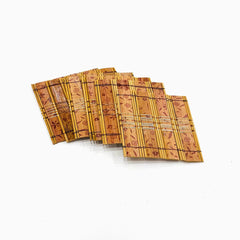 Calvo 6 Piece Square Coaster Set