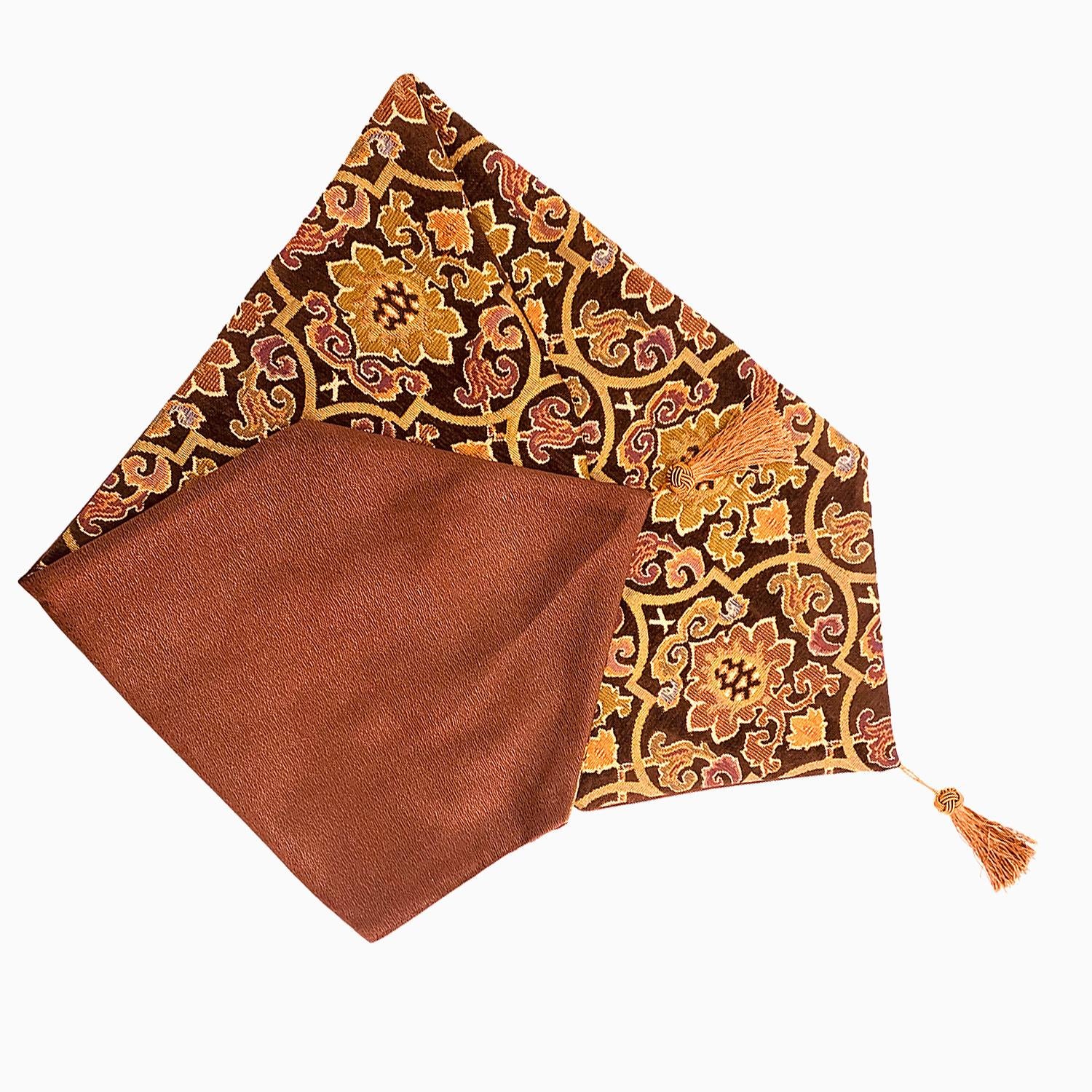 Camano 3 Pc Table Runner Set Brown