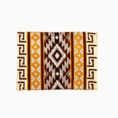 Camille 3 Pc Table Runner Set With Brown