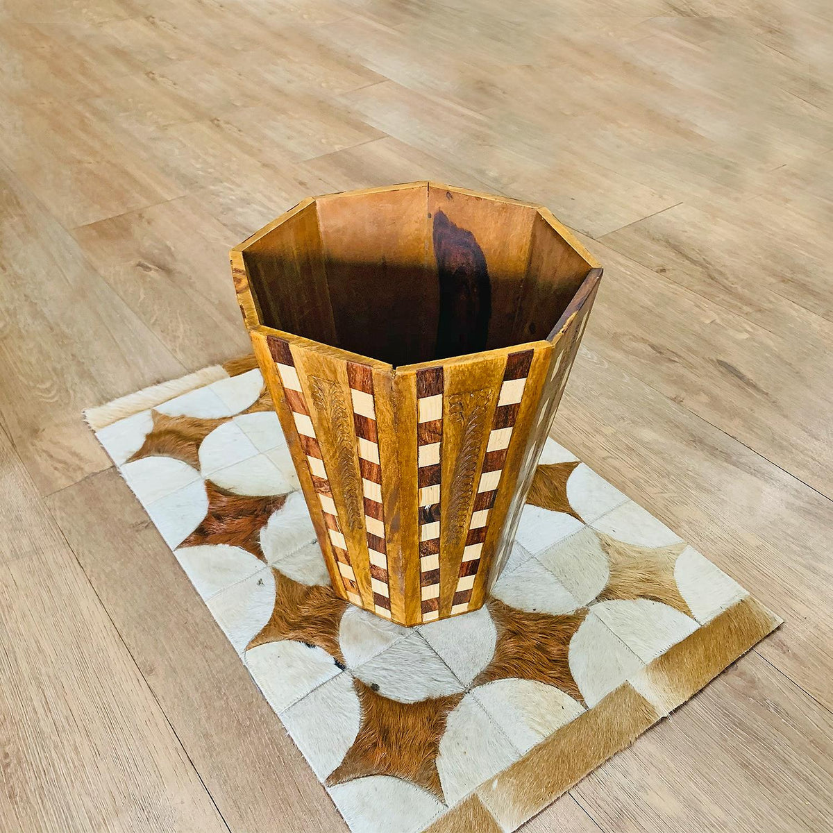 Carrillo Wooden Dustbin