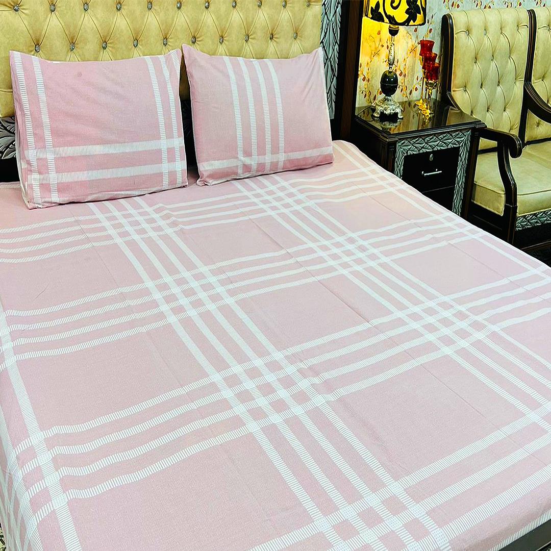 Cassilda Pink 3 Pcs Bedding Set