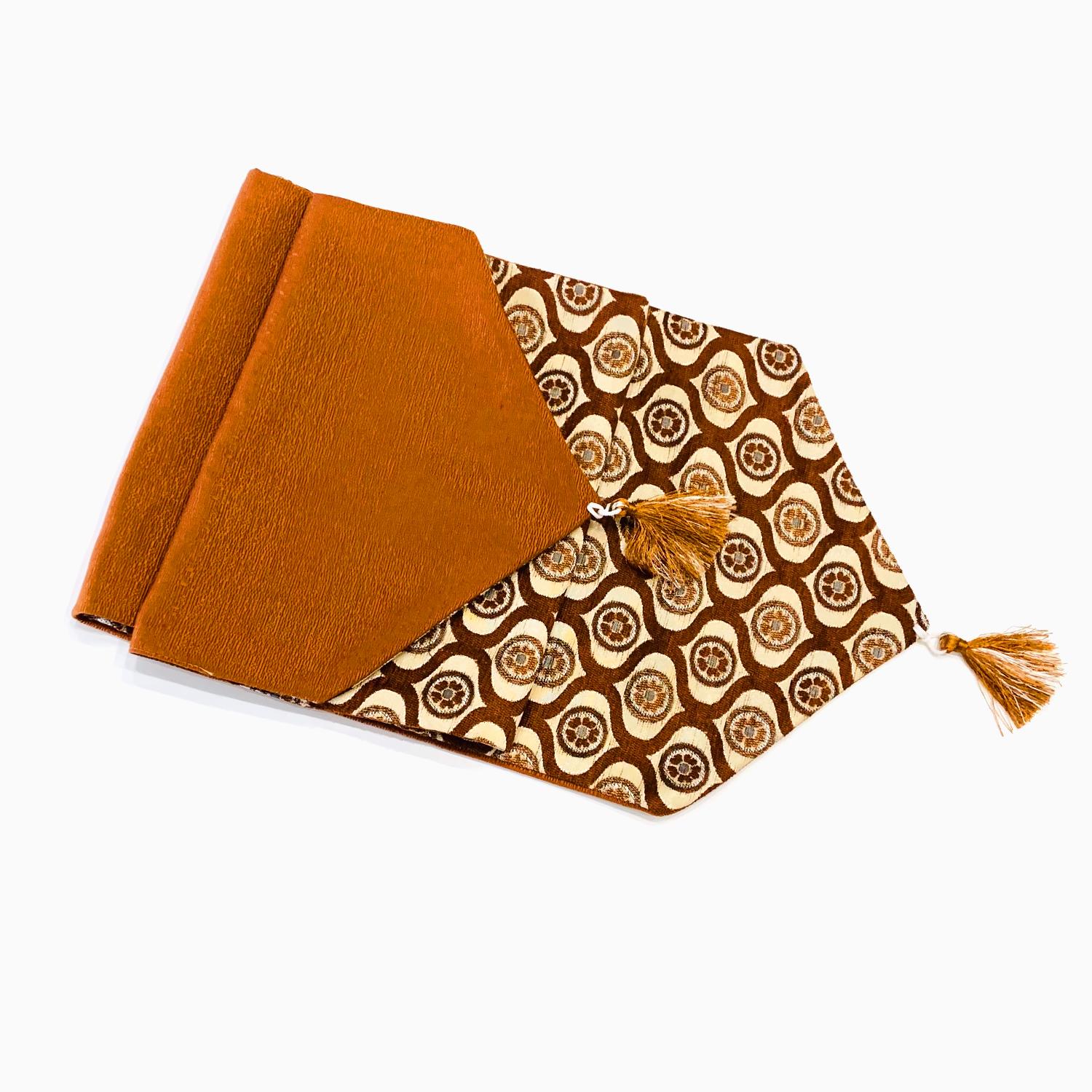 Celestia 3 Pc Table Runner Set Brown