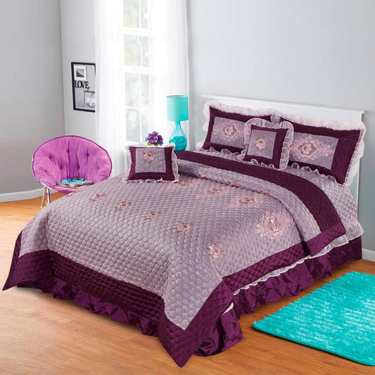 Celestial 6 Pcs Bedding Set with Filled Comforter 1080