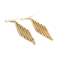 Chainmail Antique Drop Earrings