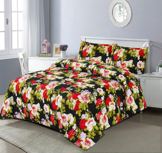 Christin Floral 3 Pcs Bedding Set 1024