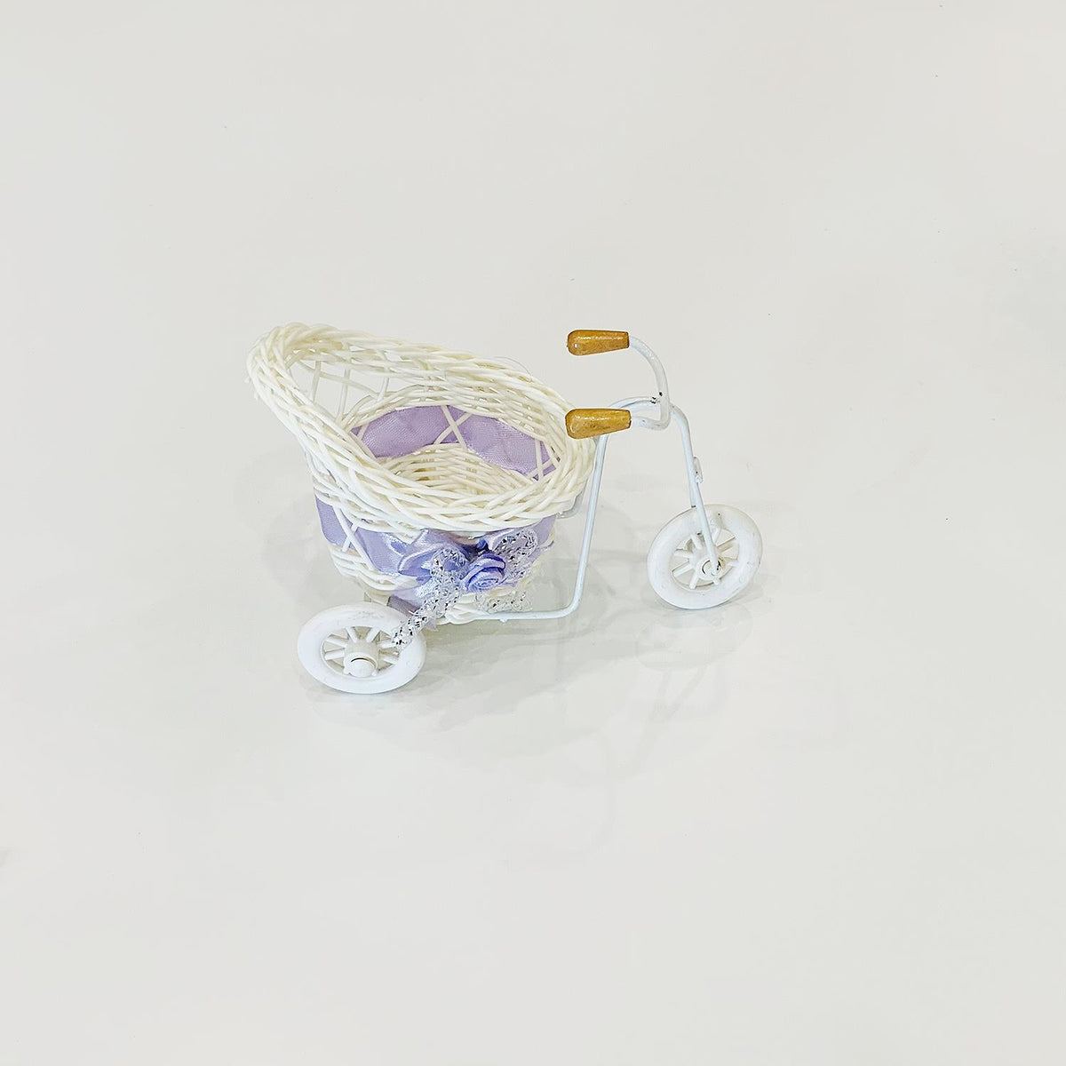 Cia Tricycle Flower Basket Purple