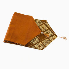 Cilla 3 Pc Table Runner Set Brown