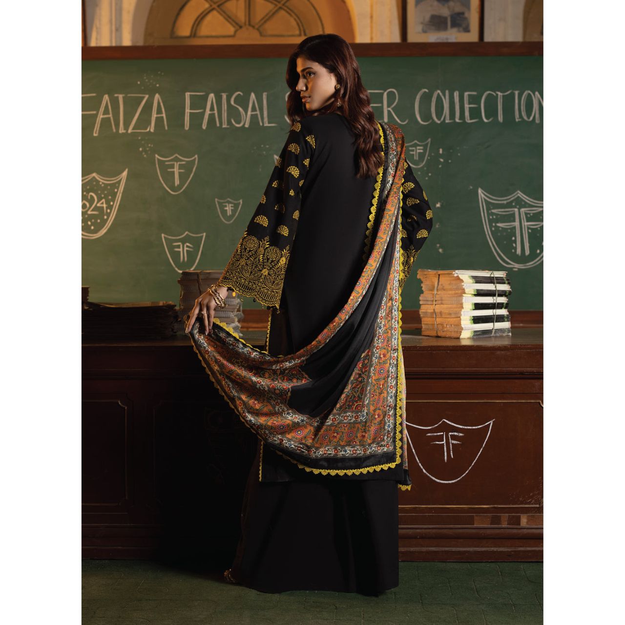 Clara 3PC Unstitched Embroidered Suit (Eid Edition)