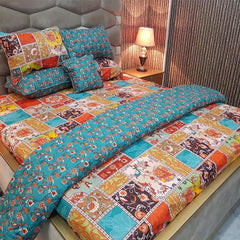 Clarissa 7 Pcs Bedding Set with Filled Comforter