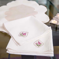 Clyde 8 Pcs Embroidered Napkins