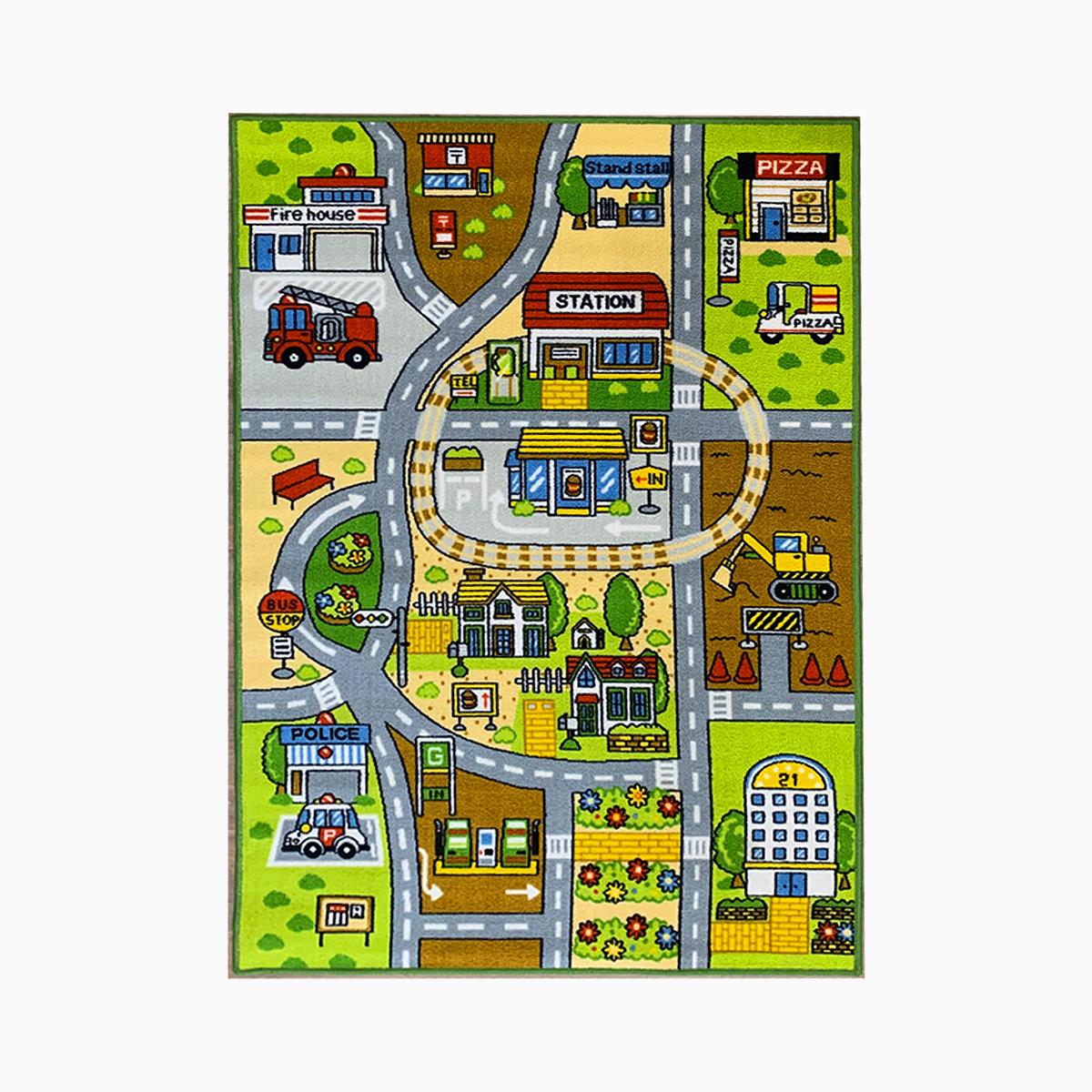 Coben City Area Rug For kids