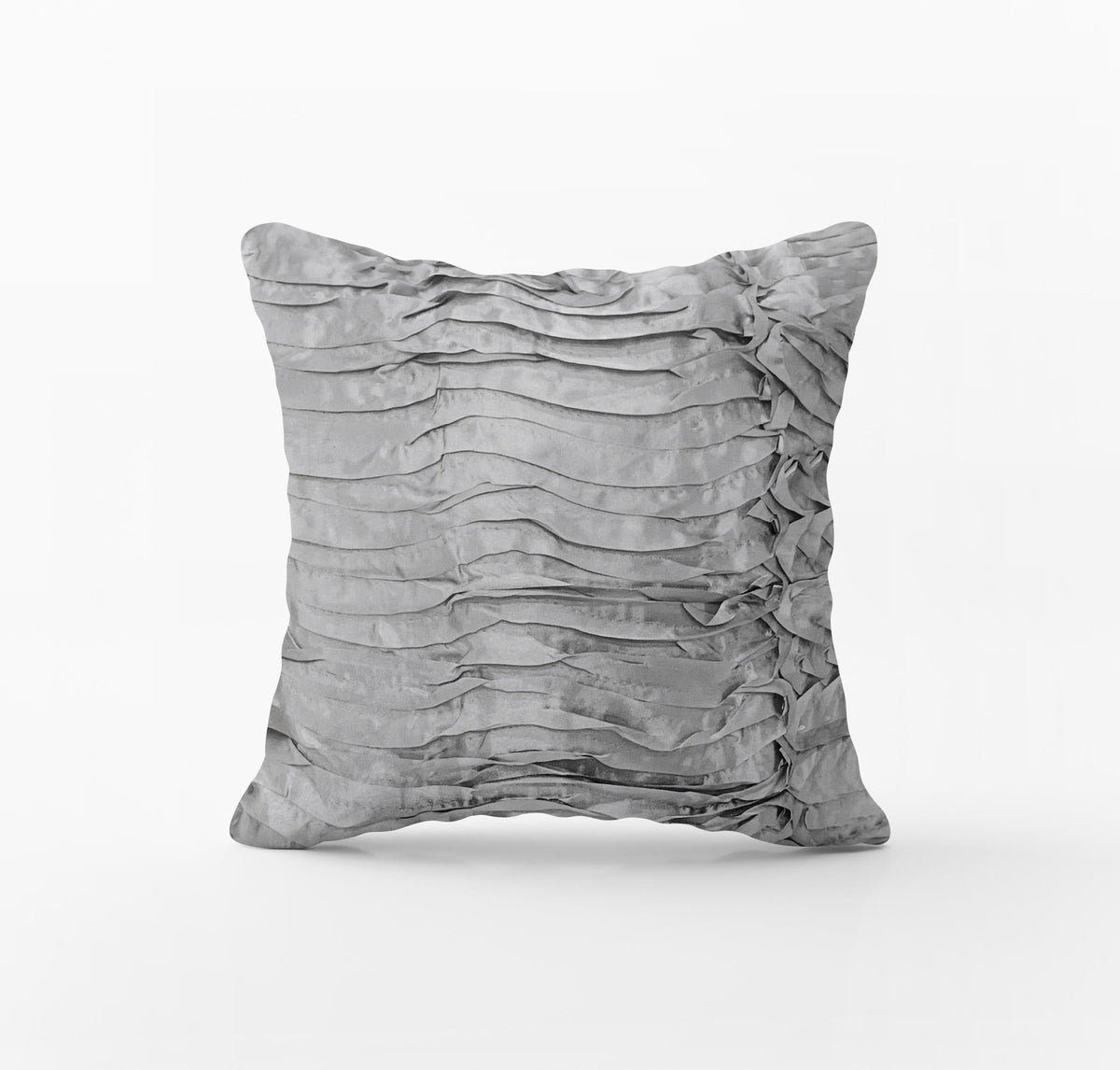 Corelia Pleated Cushion Grey