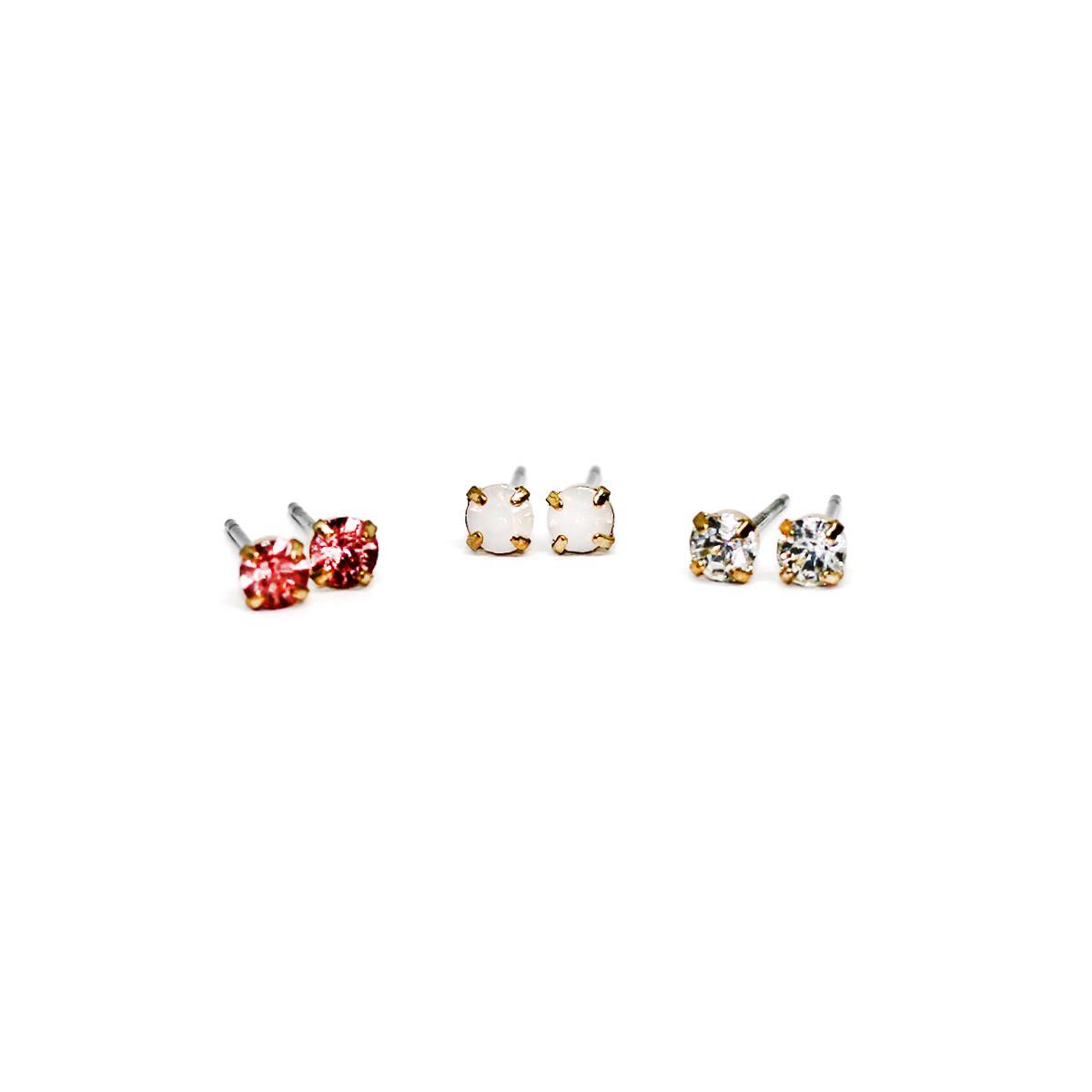 Crystal Stud Earrings