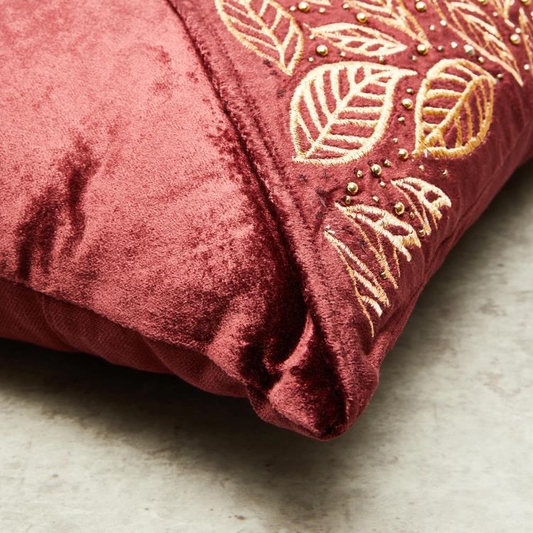 Daniella Embroidered Velvet Envelope Cushion