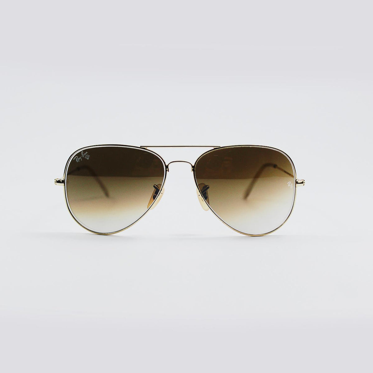 Designer Aviators Sunglasses Ray Ban Brown