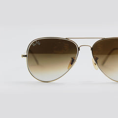 Designer Aviators Sunglasses Ray Ban Brown