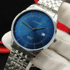 Designer Citizen Blue Dial Watch for Men