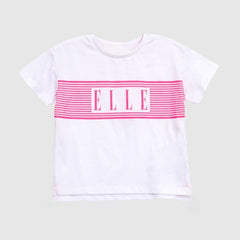 Designer Elle T-shirt for Women White (Medium)