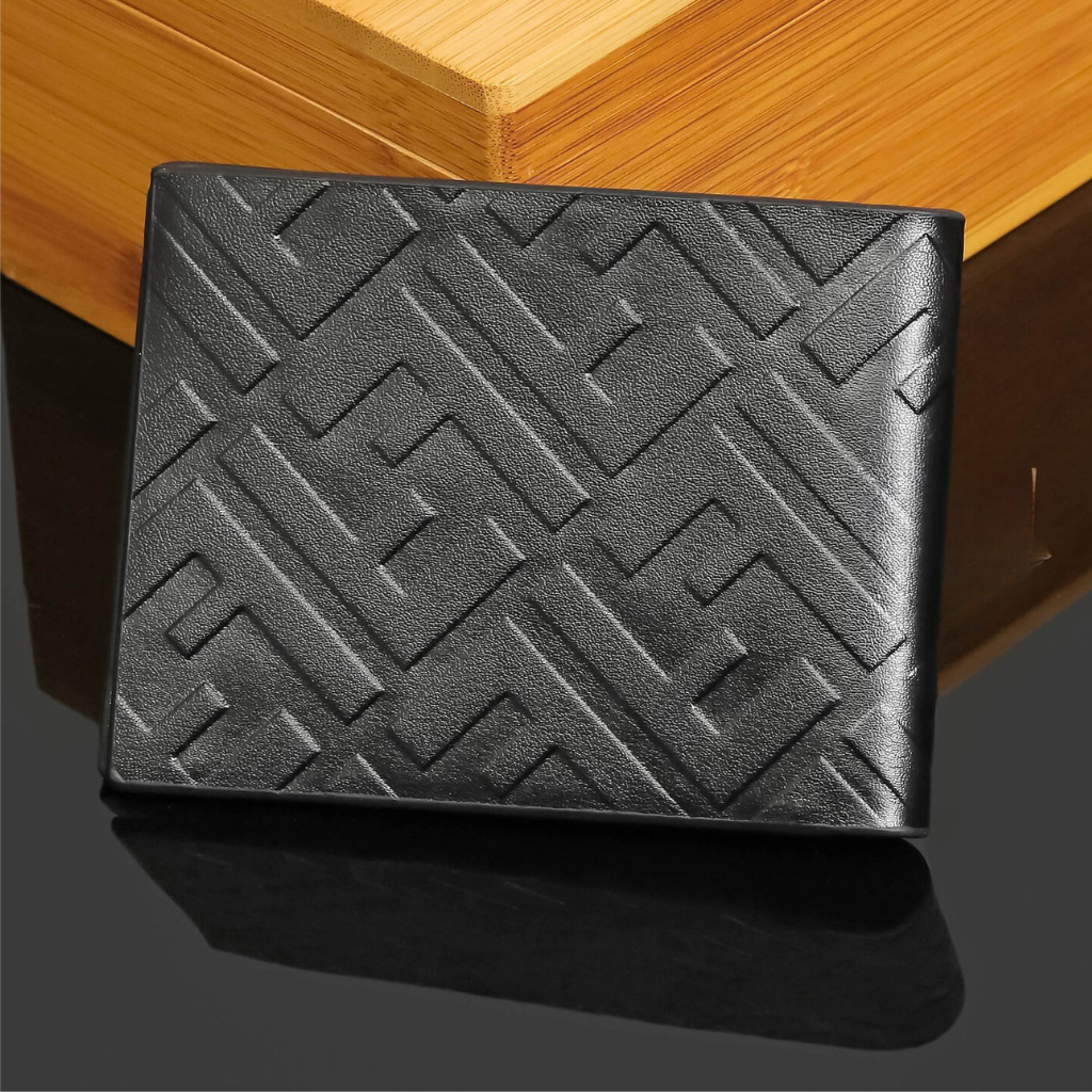 Designer Fendi Roma Men Wallet Black