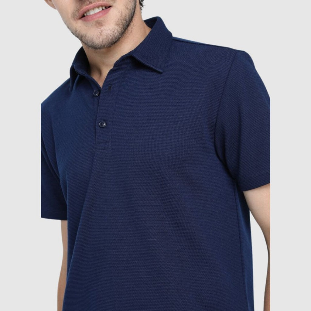 Designer Katin Polo T-Shirt for Men Navy Blue (Medium)