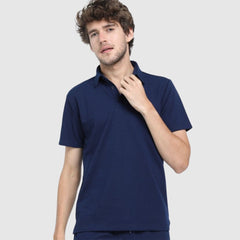 Designer Katin Polo T-Shirt for Men Navy Blue (Medium)