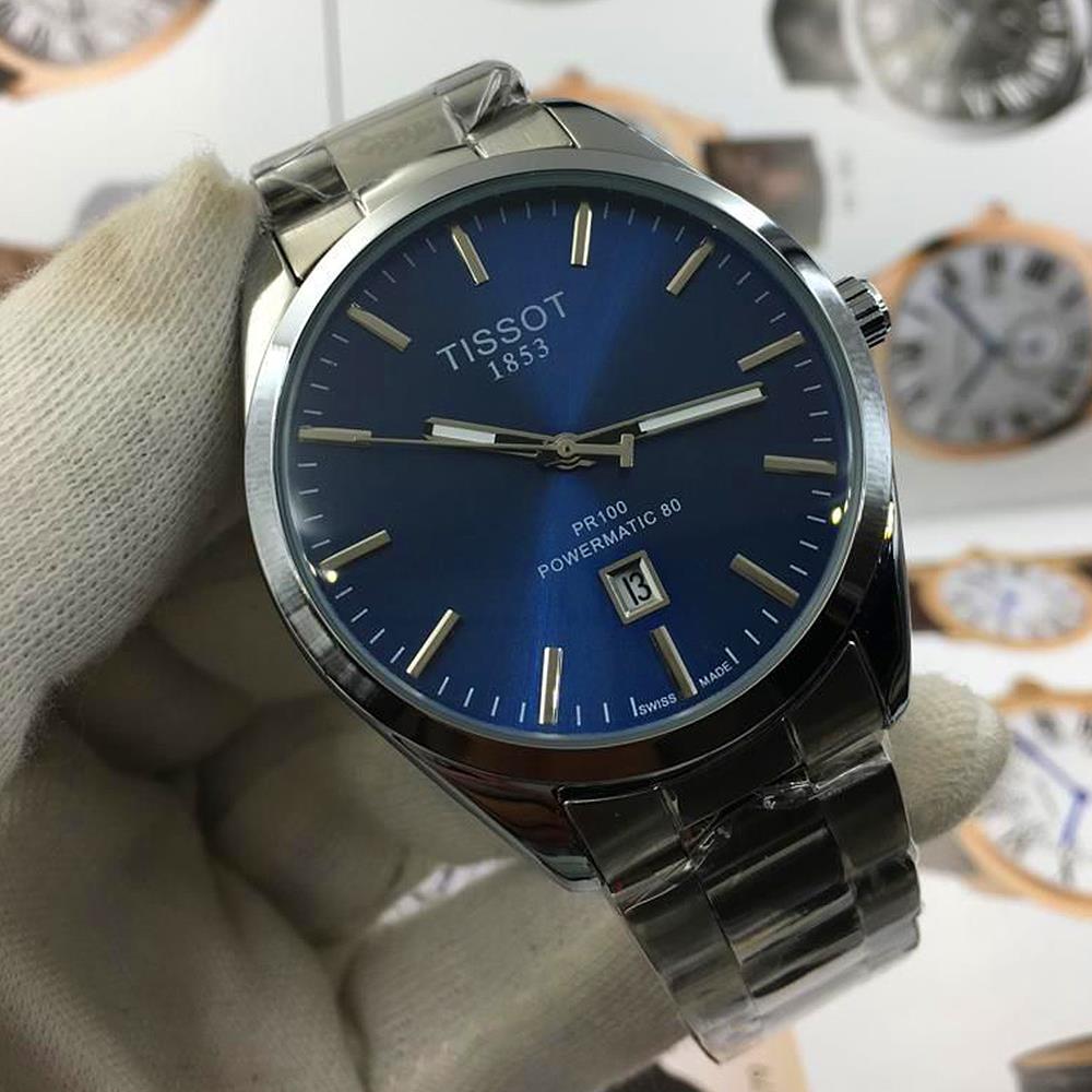 Designer Tissot Blue Dial Watch for Men