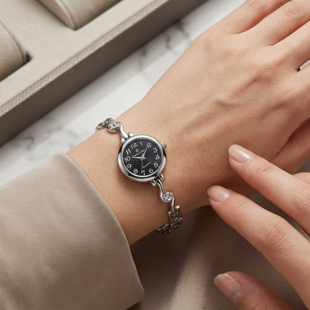Designer Dither Women Watch Silver