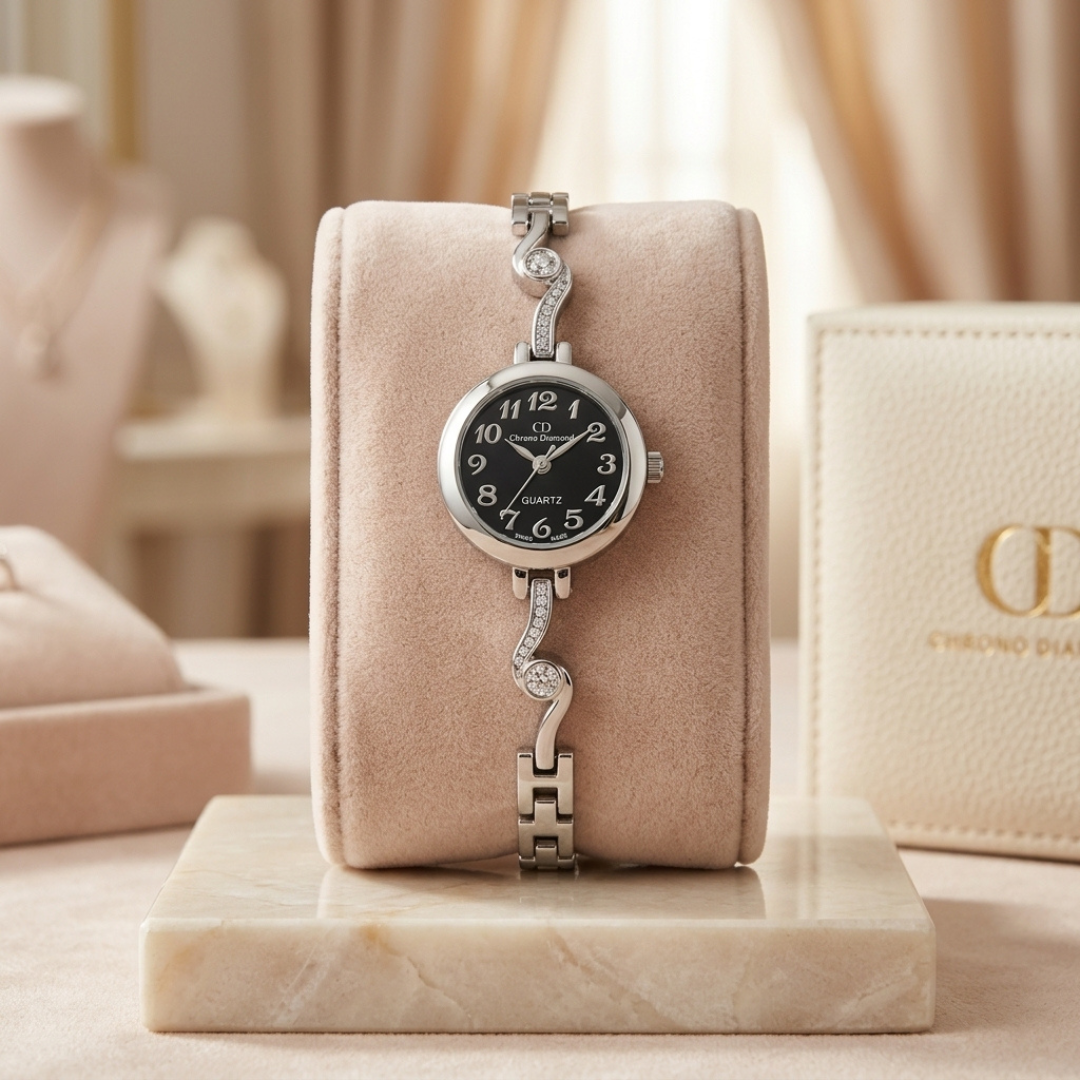 Designer Dither Women Watch Silver